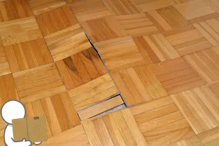 Parquet rovinato dopo trasloco